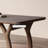Sintered stone ash gray dining table set-107360959