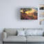 «Animals Kite Runing 1», impression sur toile-86017902