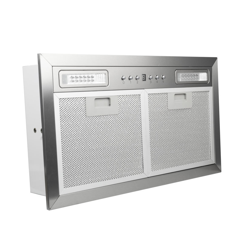 21" Stainless Steel Ducted Range Hood Insert with LED Lighting