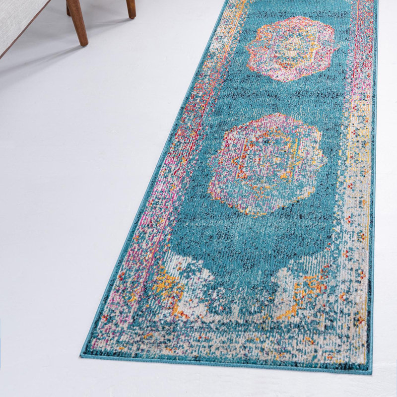 Oriental Indoor Rug, Runner 2'7" x 13'1"