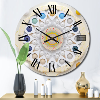 Horloge murale visionnaire