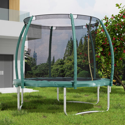 Freeport Park in. Round Kid / Toddler Trampoline with Safety Enclosure