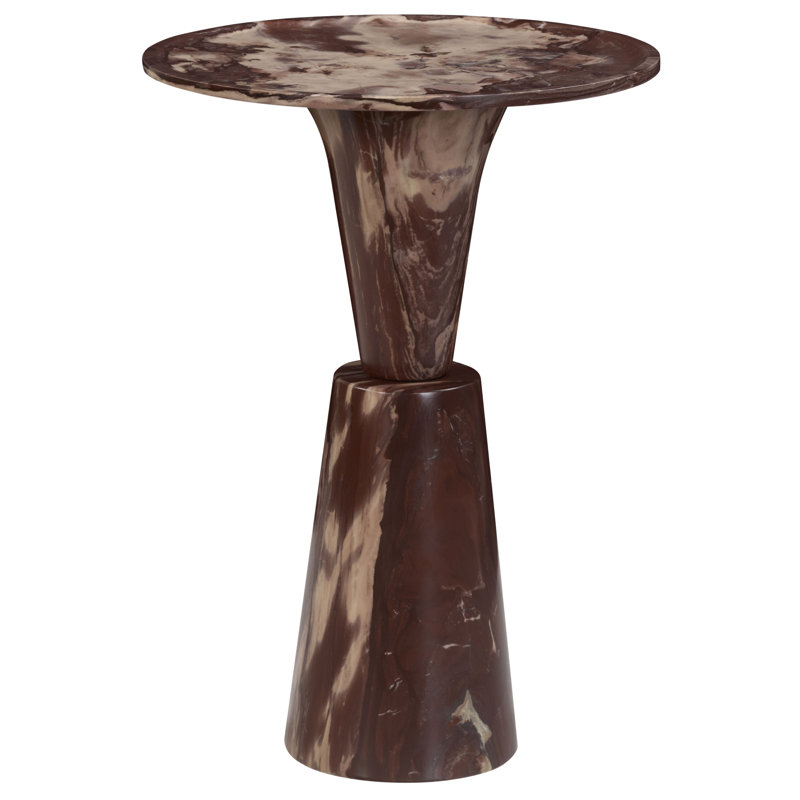 Table d'appoint Tatyanna, Marron