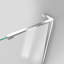 DreamLine Unidoor-LS 54 - l 55 po x H 72 po sans cadre porte de douche à charnière en chrome-122846767-122120924