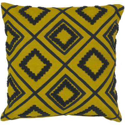 Embroidered Throw Pillow