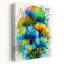 Painterly Florals Evergreen Ginkgo Biloba 4, art abstrait fleur nature-129152821