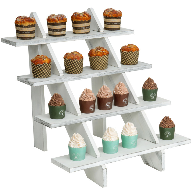 Henniker Tiered Stand, Vintage White