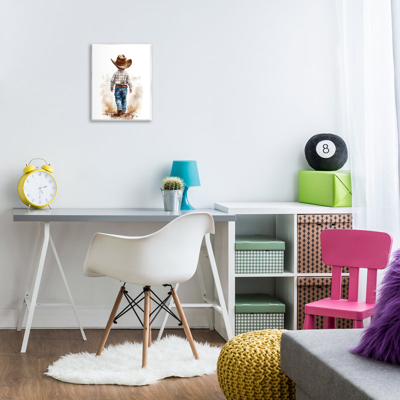 Plaque murale d'enfant rustique, design par Christine Simpson, art