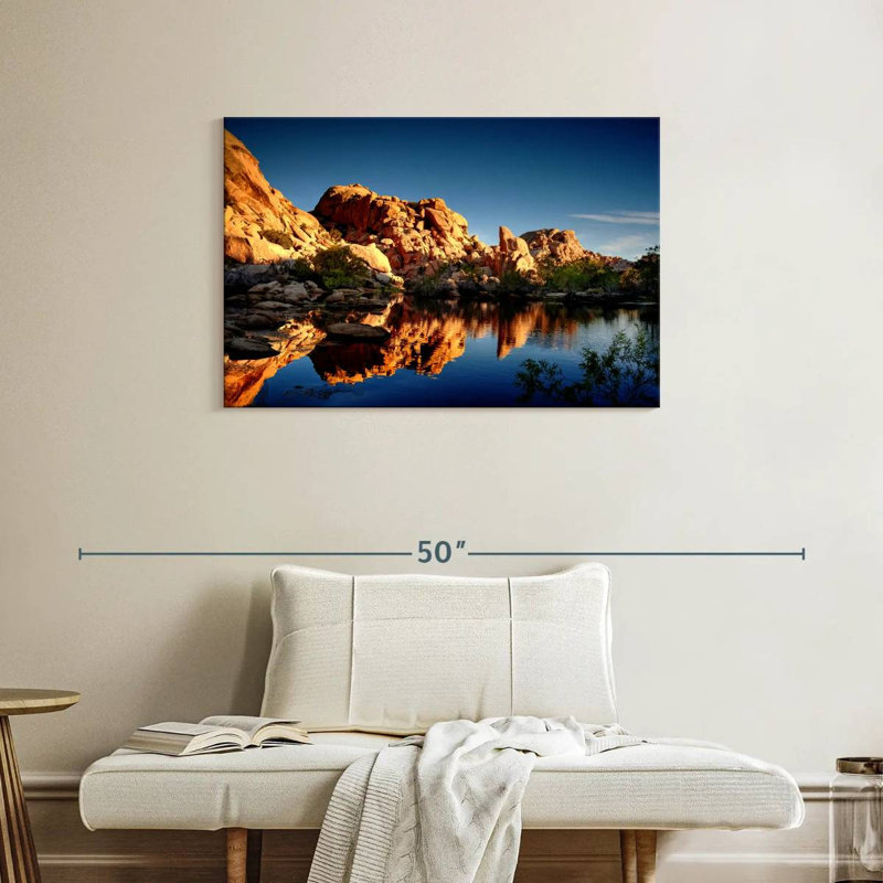 Paysage de piscine Joshua Tree, H 24 po x l 36 po