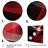 Red Black Contemplative Abstraction IV - Print-614456971-614456970