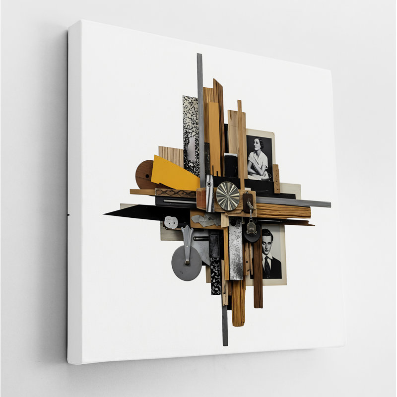 Fragments Of The Familiar, 48" H x 48" W