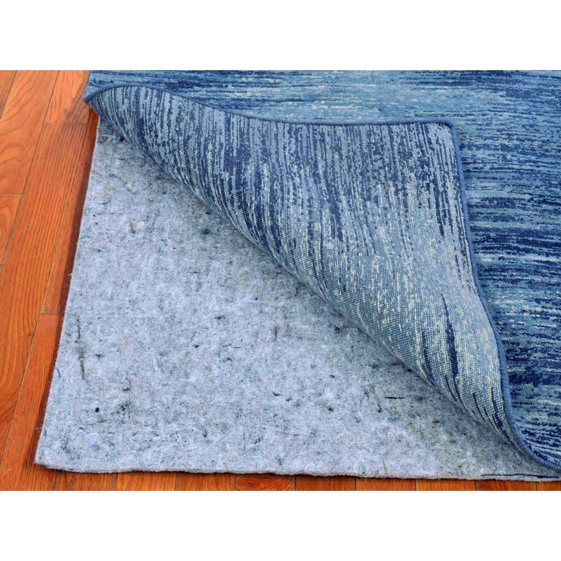 Tapis noué à la main 3 pi x 5 pi 2 po en laine vierge à motif dégradé horizontal 4A078722B1DD42AC9C906524F53BC215