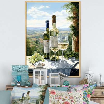 " Vineyard Charm Liquid Art III "