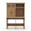 Armoire à lessive peu encombrante avec tringle, pour laveuse / sécheuse-126041886