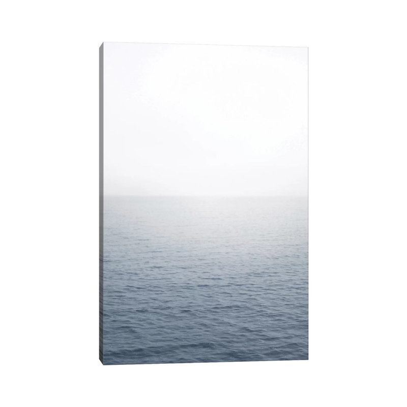 Snow on the Lake 1 Piece Wrapped Canvas Wall Art, 66.04 cm H x 45.72 cm W x 3.175 cm D