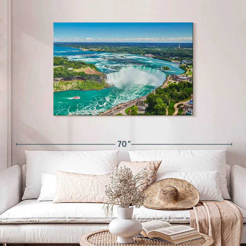 Alvord Scenic Horseshoe Falls, H 30 po x l 45 po