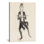 Reproduction d’art sur toile, "le danseur a la canne 1889" par georges seurat