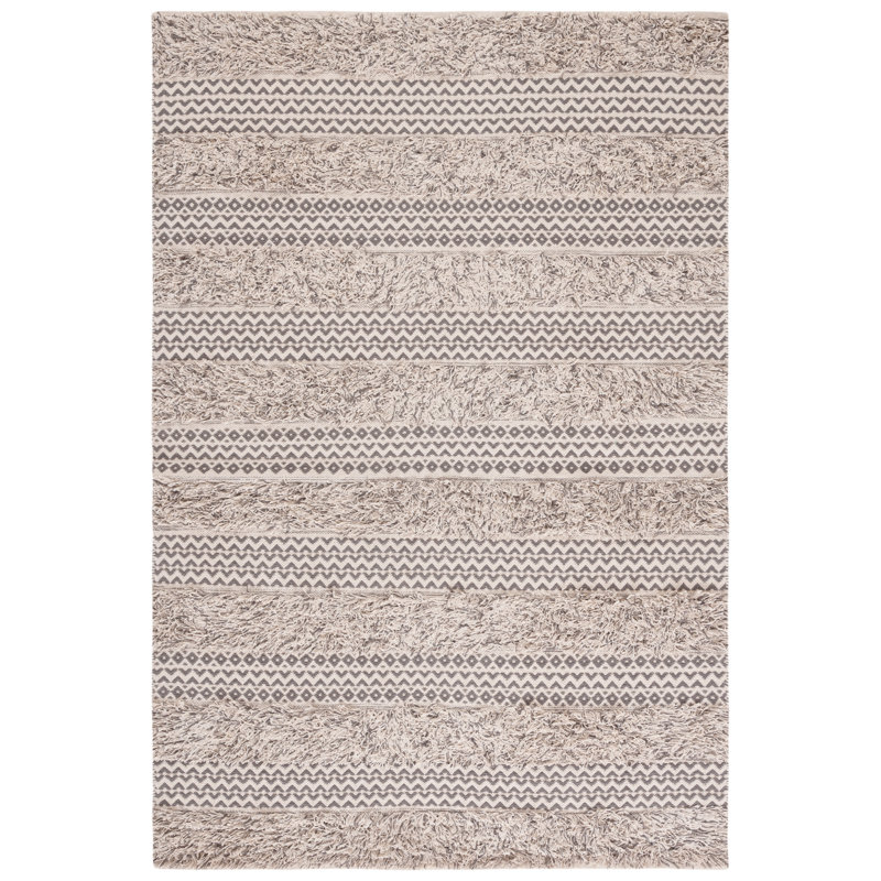 Amrjeet Flat Weave Cotton Southwestern Rug, Rectangle 5' x 8'