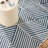 NICOLE MILLER NEW YORK Patio Country Ombre Geo Outdoor Area Rug, Navy Blue/Cream-108564833