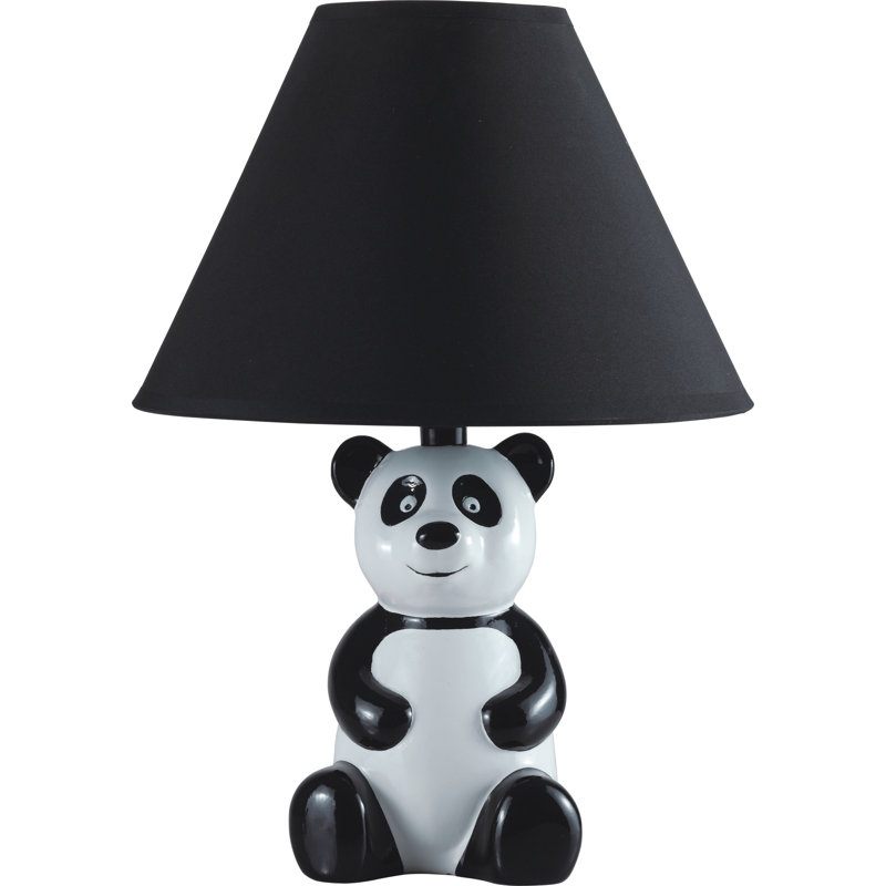 Lampe de table 14 po Nelia, Noir