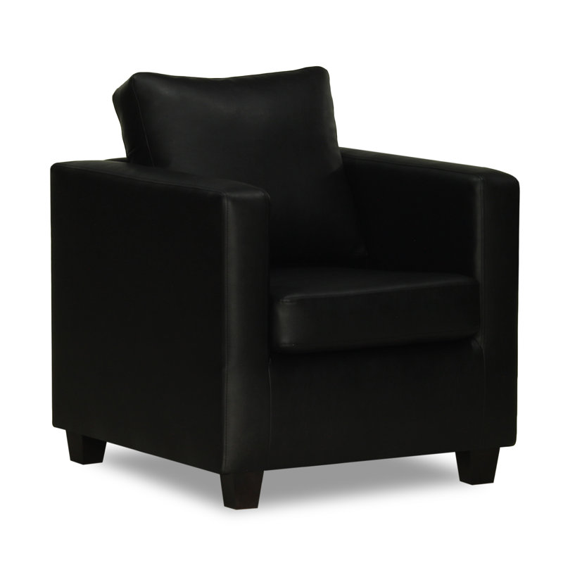 Mercersburg Upholstered Armchair, Black
