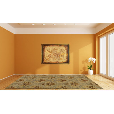 Soraya Wool Floral Indoor Rug