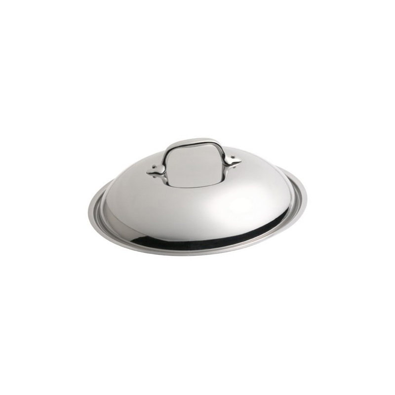 10.5" Stainless Steel Dutch Oven Lid
