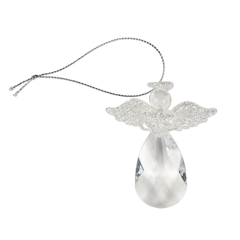 Mcdaniel 8cm Glass Hanging Figurine Ornament