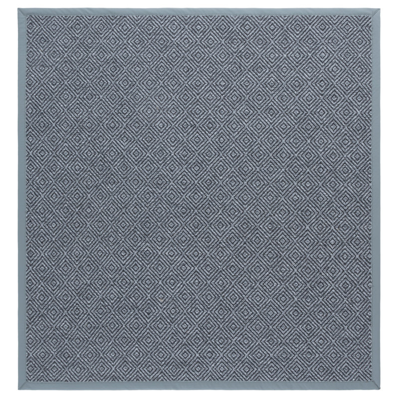 Napa Faux Sisal 144 Area Indoor/Outdoor Area Rug In Marble / Charcoal, Rectangle 2' x 3'