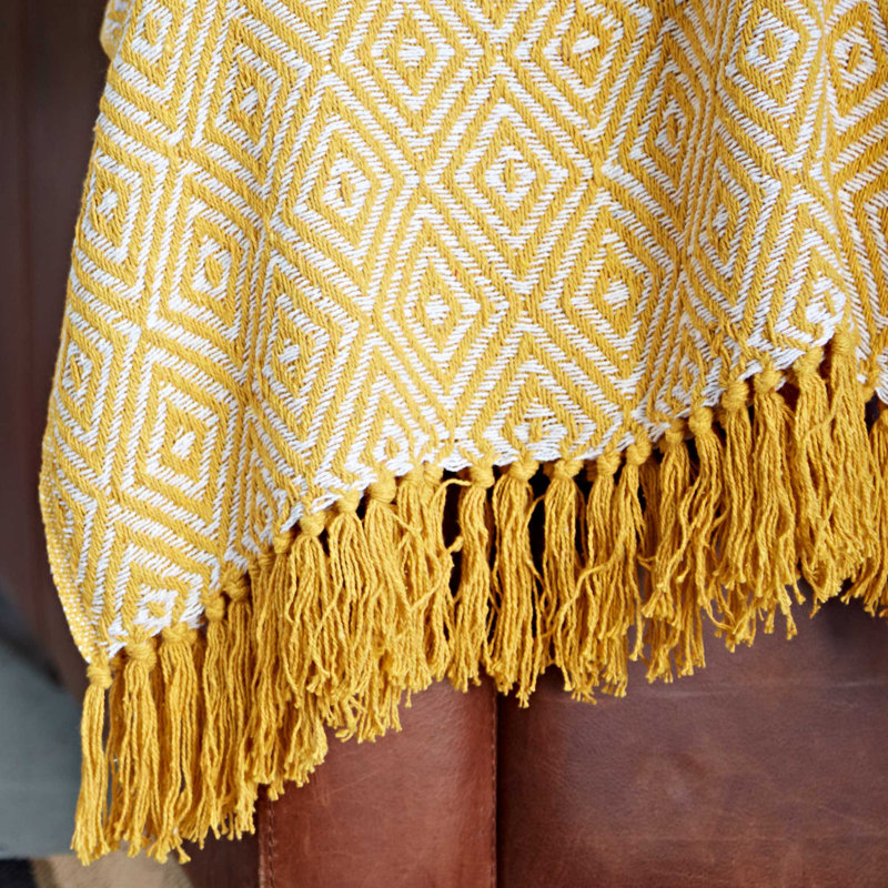 Throw Blanket, Mustard