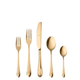 Diamante 5 - Piece Stainless Steel Flatware Set - Service for 1