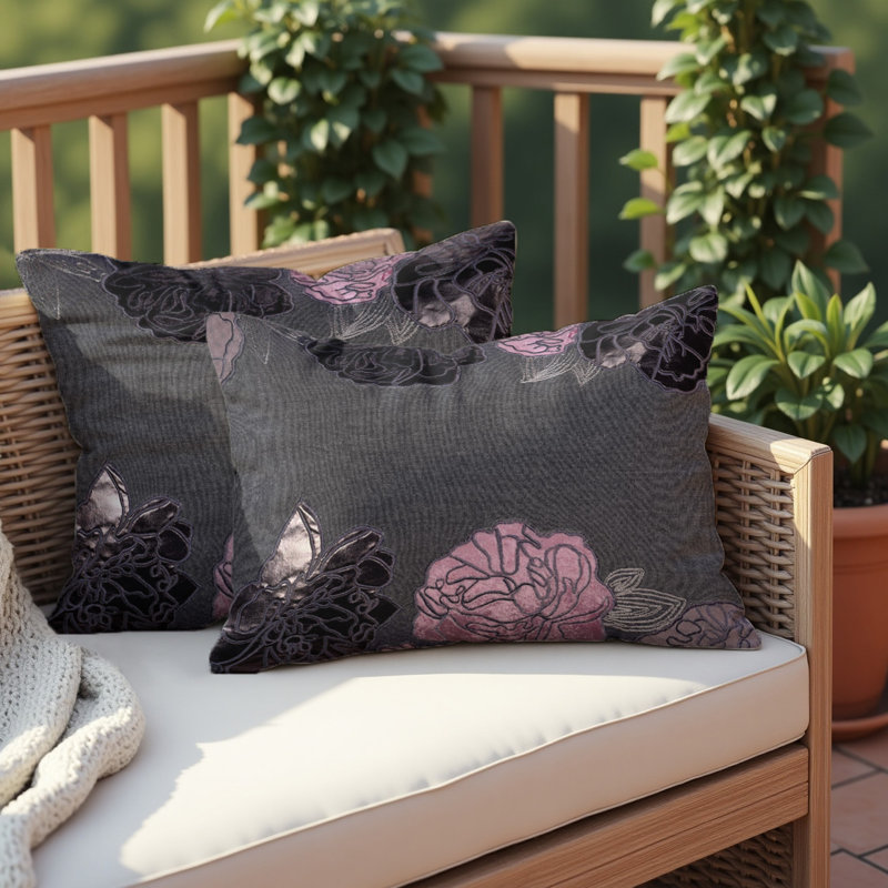 Floral Throw Pillow