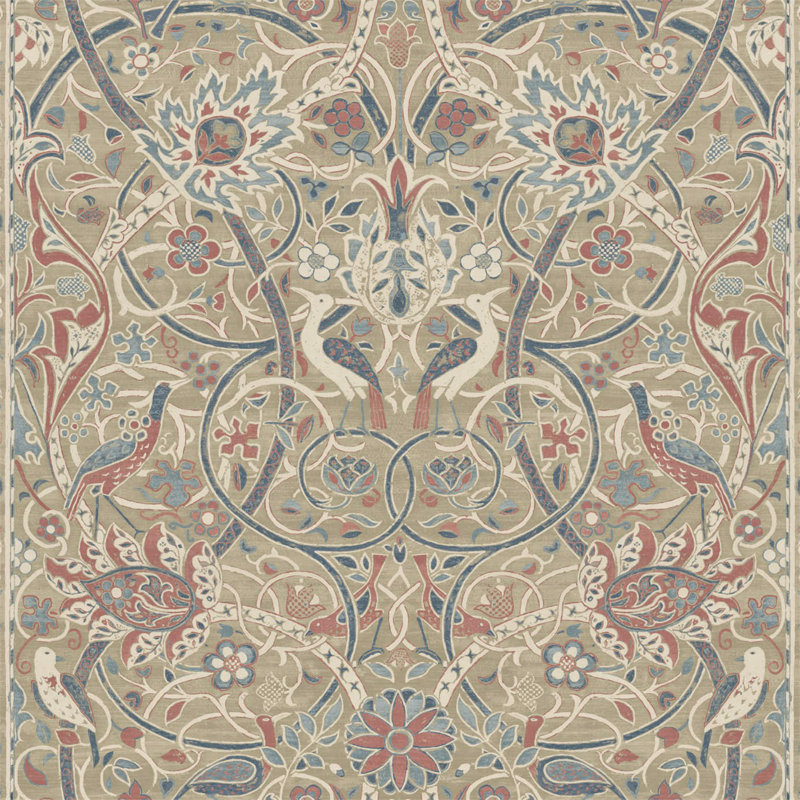 Bullerswood Wallpaper, Spice/Manilla