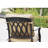 Melchior Powder Coated Aluminum Outdoor Lounge Chair
