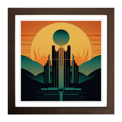 Single Picture Frame Print on Wood