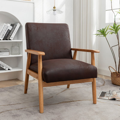 Fauteuil moderne de 25,38 po de largeur