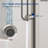316 Stainless Steel Freestanding Outdoor Shower with Handheld Shower and Footwash Spout