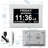 7-inch Calendar Clock with 12 Alarms, Auto Dimmable Display, Large Vision Impaired Digital Clock-1048879320