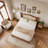 Full Size Wooden Platform Bed