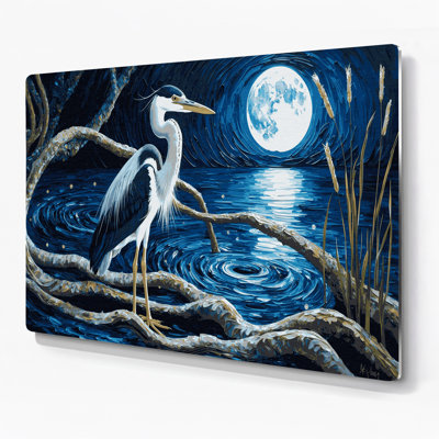 Art mural en métal oiseaux