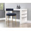 Seneca Upholstered Stool with Metal Frame-2022420577
