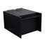 Meuble-lavabo autoportant contemporain de 24 po - Solution de rangement en châtaignier noir, attrait élégant de 24 po