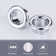 2 Pack Sink Overflow Ring Bathroom Kitchen Sink Basin Trim Overflow Cover Hole Insert Cap