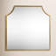 Simone Mantle Collection Flat Metal Mirror-956594249
