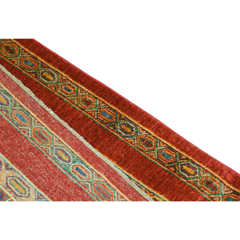 Wool Ikat Area Rug
