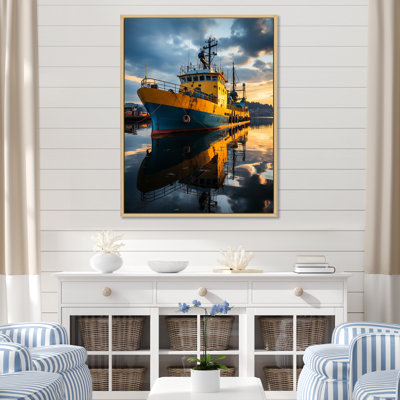 Port Port of Contrasts II sur toile