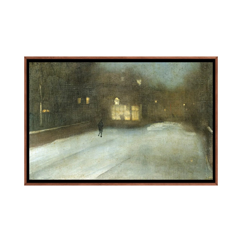 Print, 101.6 cm H x 152.4 cm W x 4.445 cm D, Classic Wood