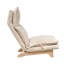 Chambre à coucher pliable - Confortable et ergonomique. Tissu doux et éponge haute densité. Métal blanc, rembourrage en coton. 27,55 po de profondeur, 48,29 po de largeur, 37,35 po de hauteur, 37,44 lb Pliant semi-automatique à levier multifonctionnel