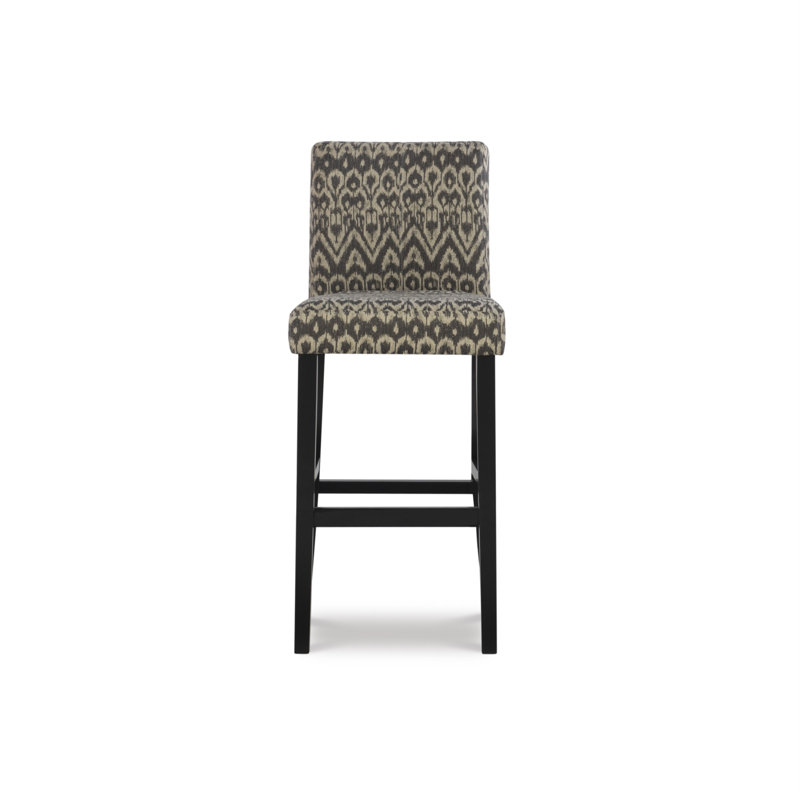 Barahona Upholstered Counter Stool, Driftwood, Bar Stool (30” Seat Height)