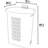 Ultra Wheeled Laundry Hamper With Retractable Handle And Flip-Top Lid - Portable Rolling Clothes Basket For Home, Apartment, And Dorm